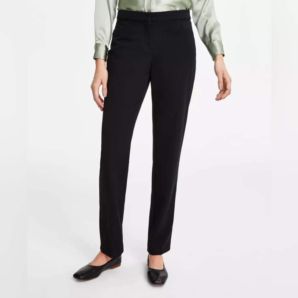 Alfani Women's Black Straight Leg Pants 10S